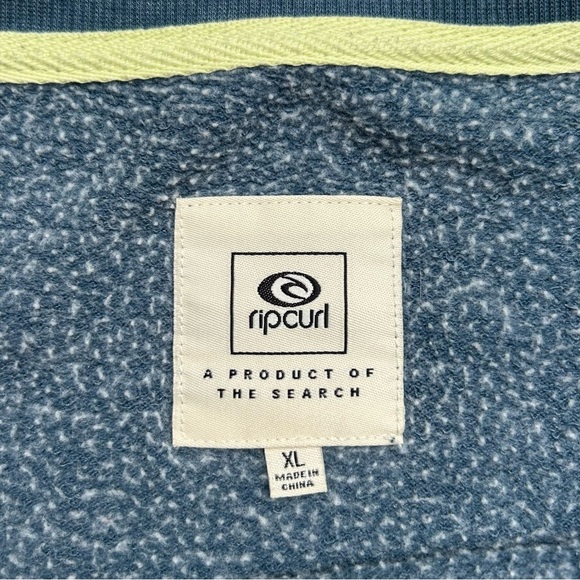 Rip Curl Golden State Crew Neck Sweatshirt Rainbow Stripe Size XL - Picture 11 of 14